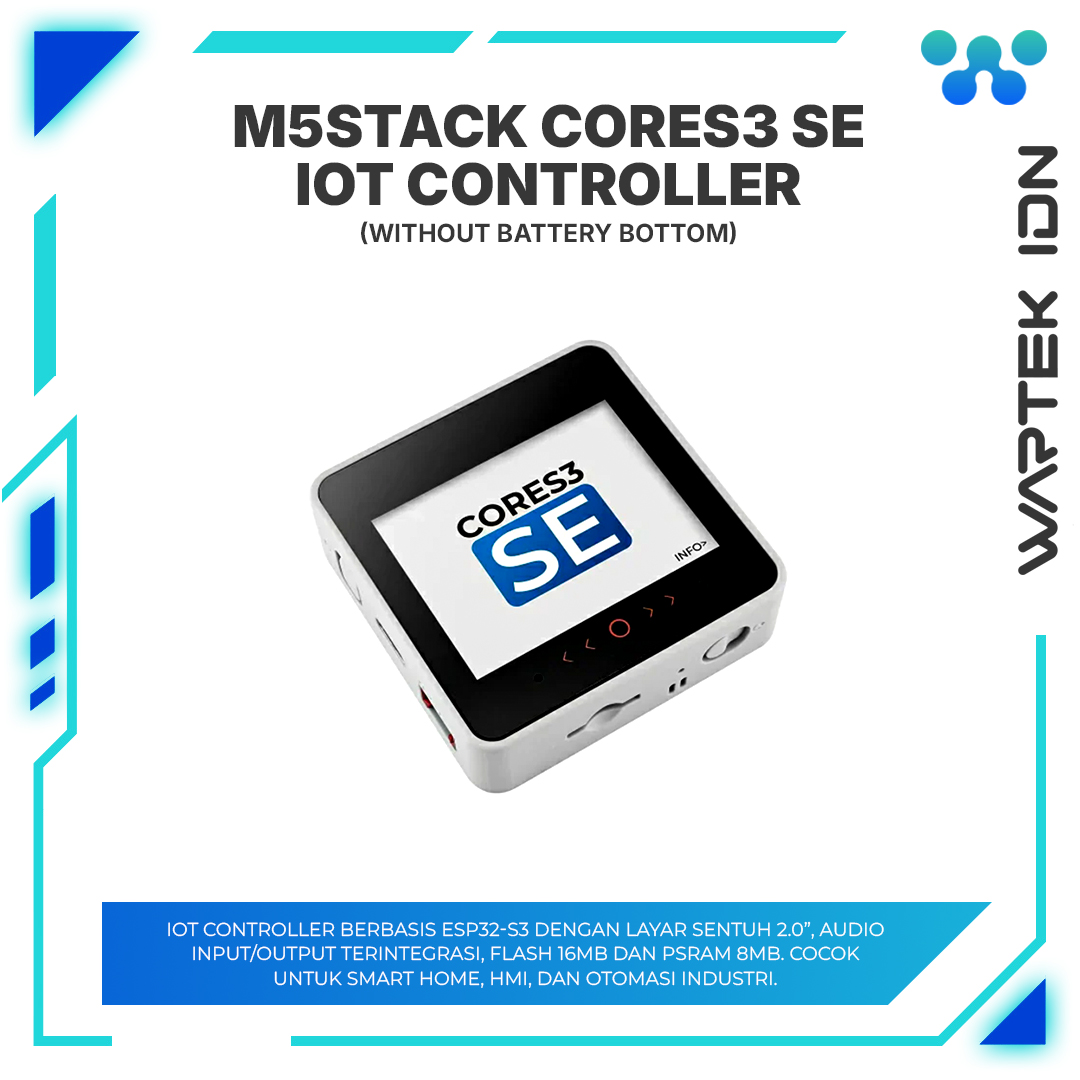 M5Stack CoreS3 SE IoT Controller (Without Battery Bottom)